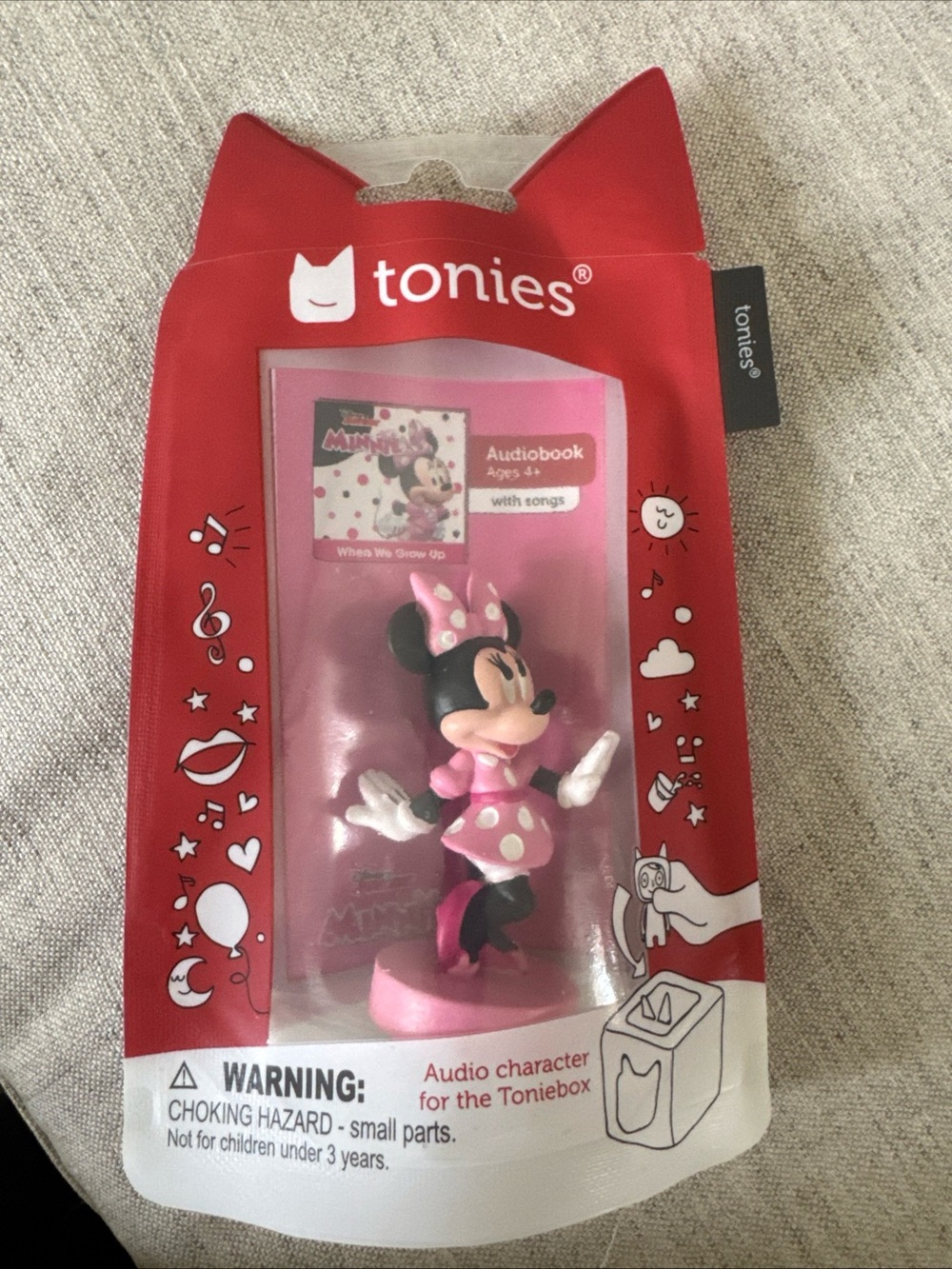 NEW Tonies Disney Minnie Mouse Audio Play Figurine